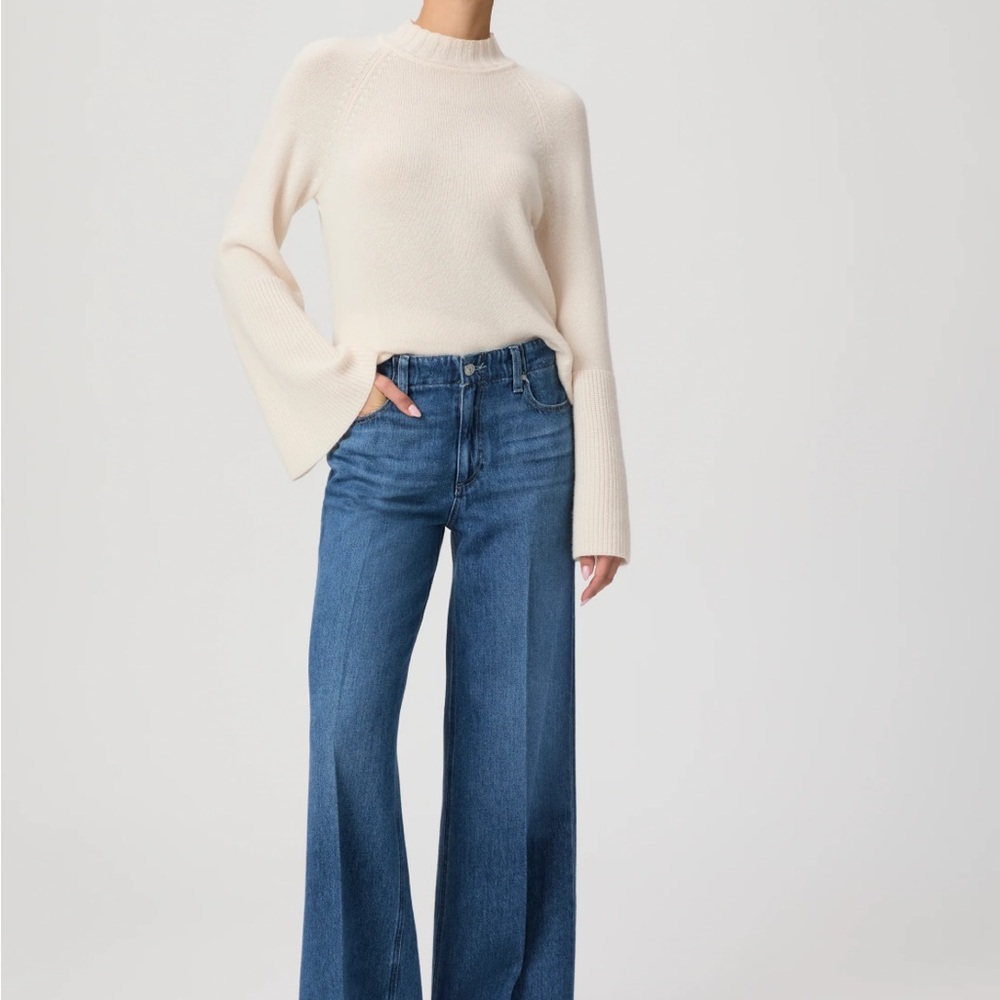 Paige Zoey Wide-Leg Jeans